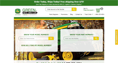 Desktop Screenshot of green-parts-direct.com